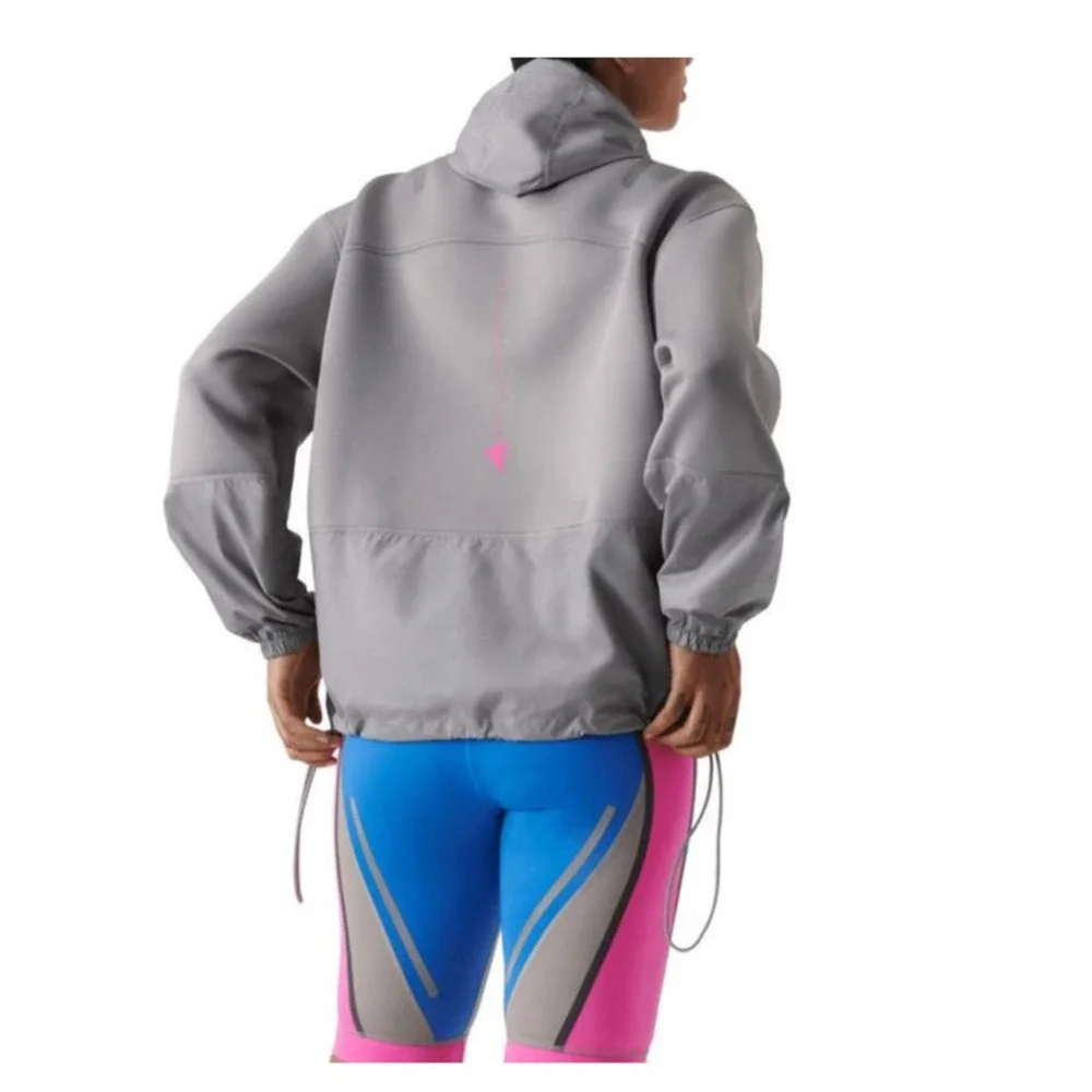 NEW ADIDAS BY STELLA MCCARTNEY Gray Scuba Jacket Size Small - Picture 2 of 12